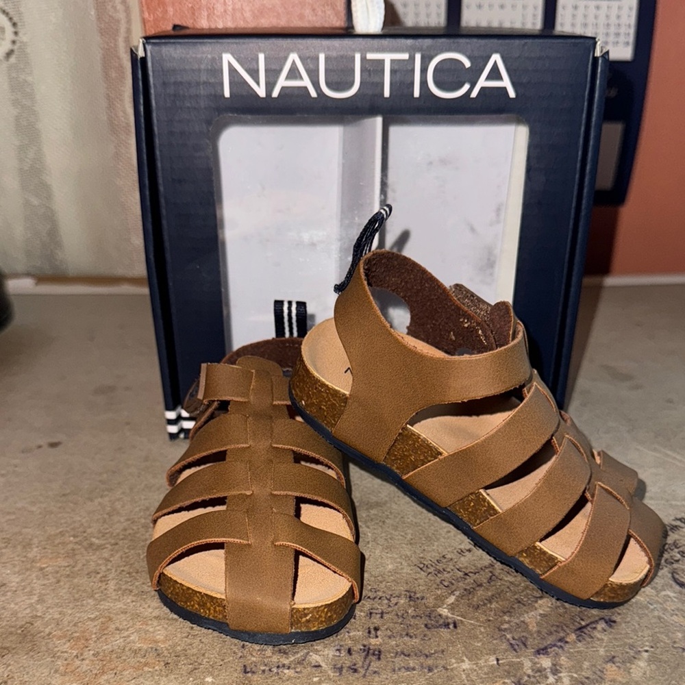 Nautica Kids Brown Sandals